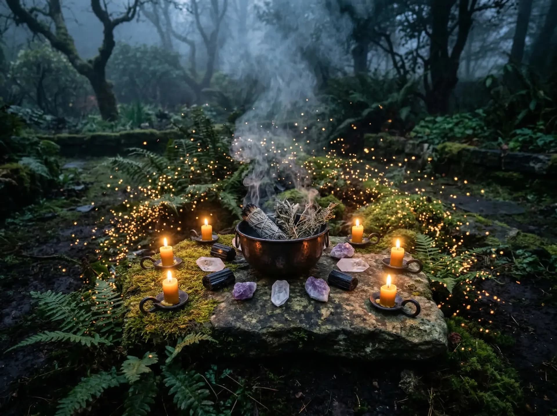 Energetische Grundstücksreinigung durch schamanisches Ritual