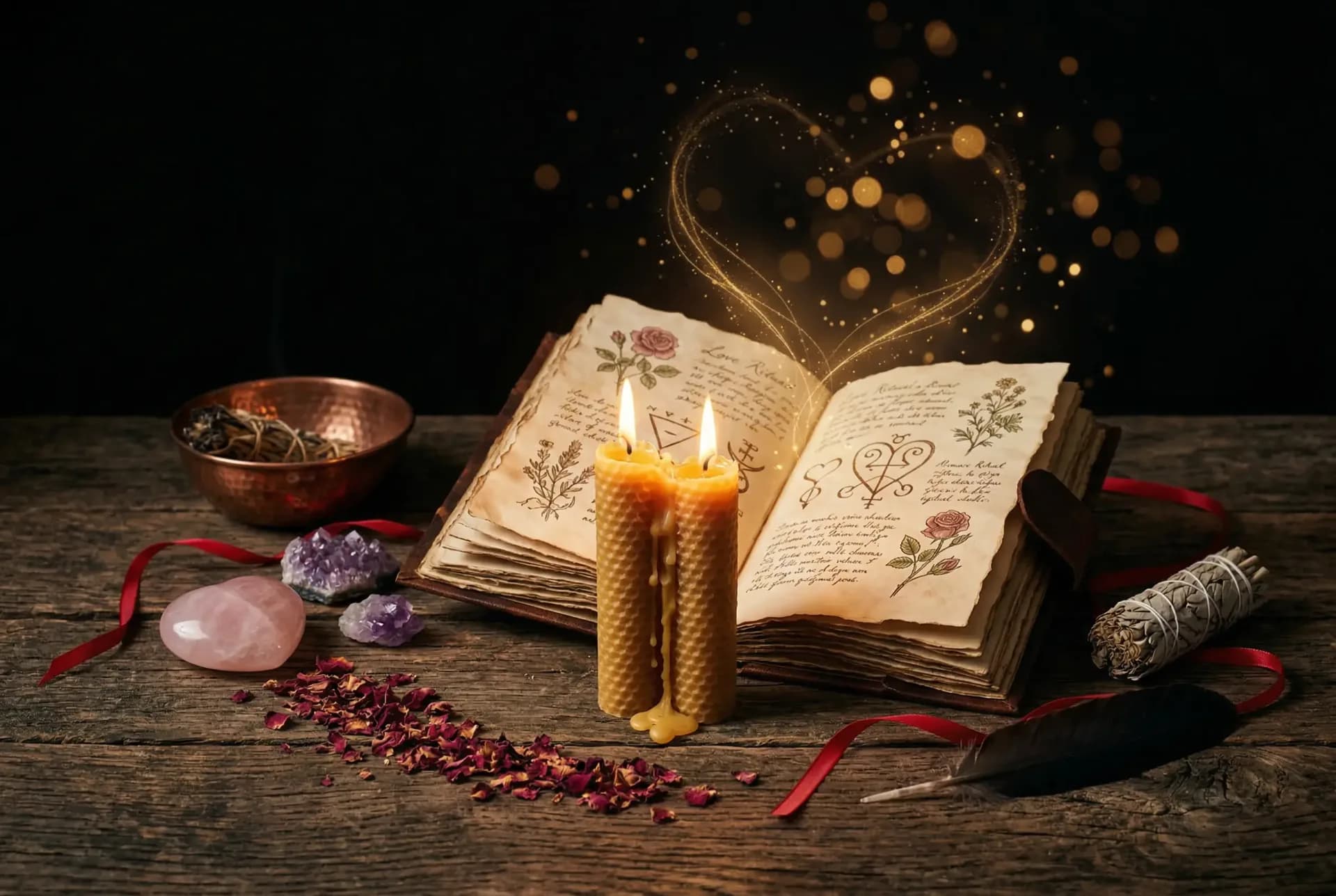 Schamanische Liebesmagie — Rituale und Liebeszauber