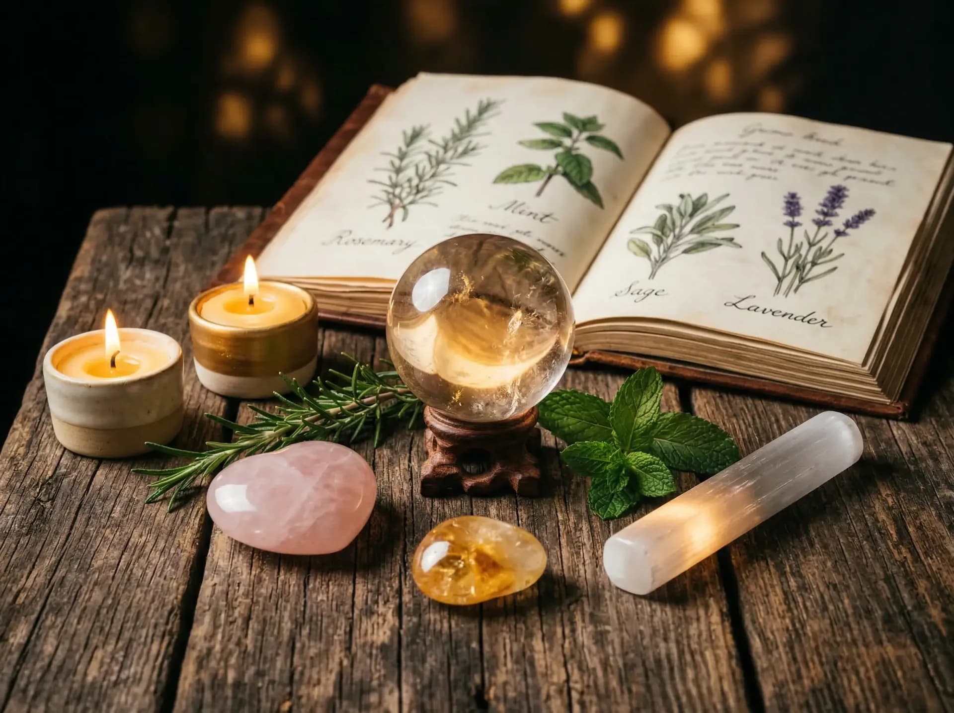 Seelenheilung und innere Harmonie: Heilkristalle und Kräuterbuch nach schamanischer Seelenreinigung